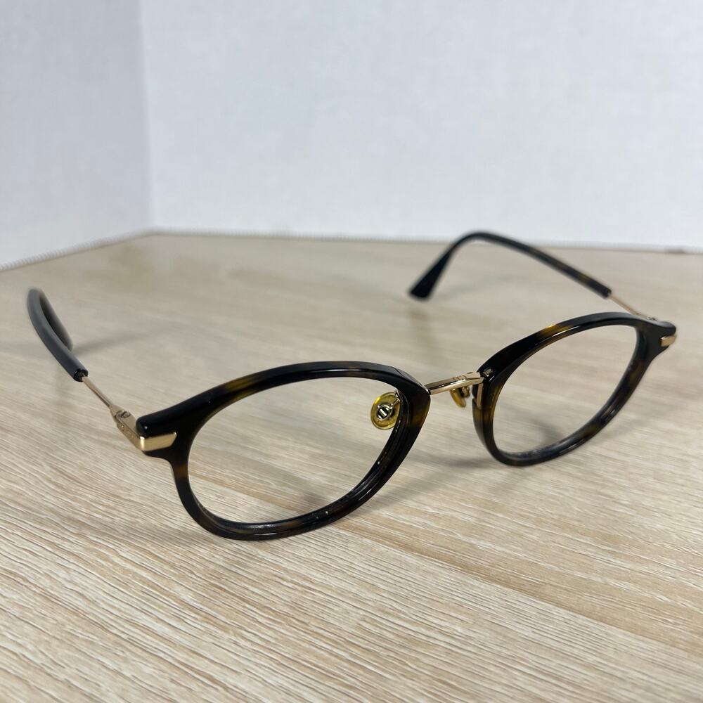 Christian Dior Dioressence 21F Eyeglasses Frames Only Tortoise Brown Gold 50-23